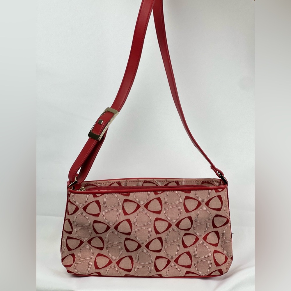 Red Liz Claiborne Shoulder Purse